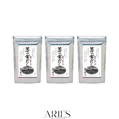 久原本家 茅乃舎だし 8g×30袋入 【3個パック】 和風だし 焼あご入り だしパック 出汁 博多 国産原料使用