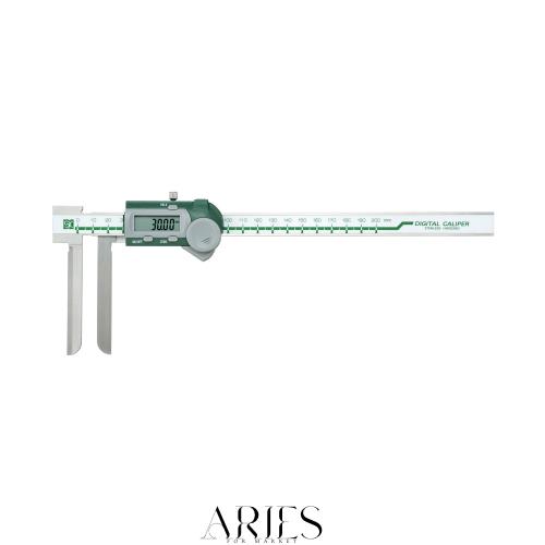 新潟精機 SK デジタルインサイドノギス ナイフエッジ型(細幅ジョウ) 200mm GDCS-200IK2