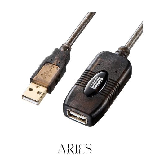 サンワサプライ 30m延長USB2.0アクティブリピーターケーブル Aオス-Aメス KB-USB-R230
