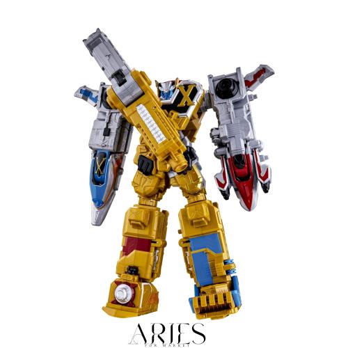 快盗戦隊ルパンレンジャーVS警察戦隊パトレンジャー VSビークルシリーズ エックス合体 DXエックスエンペラーセット