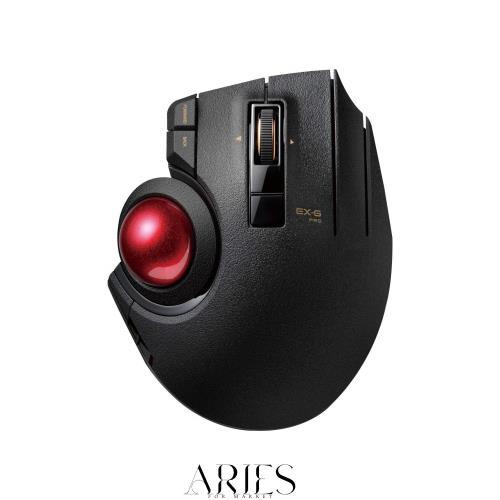 エレコム トラックボールマウス/親指/8ボタン/有線/無線/Bluetooth/ブラックの通販は