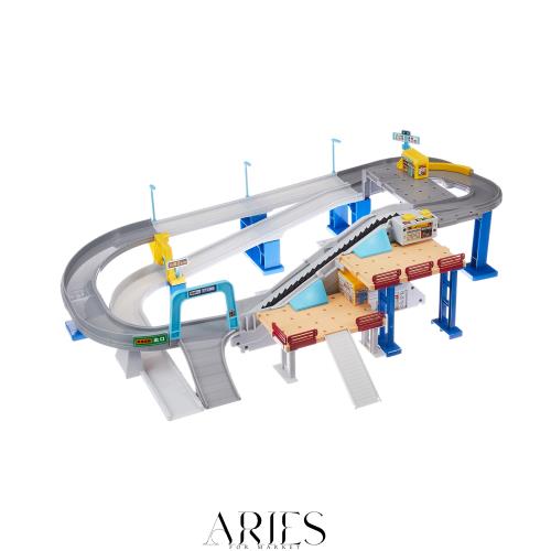 タカラトミー トミカ 2スピードでコントロール! トミカアクション 高速どうろ ミニカー おもちゃ 3歳以上