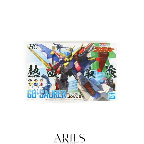 HG 熱血最強ゴウザウラー ゴウザウラー 1/300スケール 色分け済みプラモデル