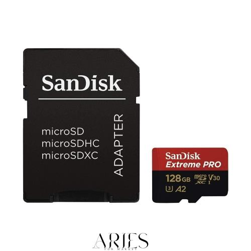 SanDisk ( サンディスク ) 128GB microSD Extreme PRO microSDXC A2 SDSQXCY-128G-GN6MA ［ 海外パッケージ品 ］