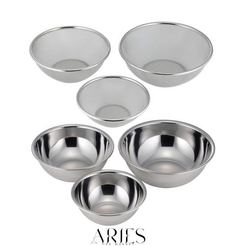 下村企販 丈夫で変形しにくい ザル ボウル 6点セット 【日本製】 食洗機対応 洗いやすい ステンレス TSUBAME 匠 燕三条 40250の通販は