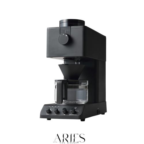 ツインバード コーヒーメーカー 全自動 ミル付き 豆から 3杯用 臼式 蒸らし 湯温調節 燕三条 ブラック 黒 CM-D457Bの通販は 27,744円