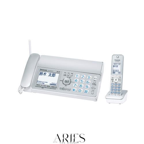 パナソニック おたっくす デジタルコードレスFAX 子機1台付き 1.9GHz DECT準拠方式 シルバー KX-PZ310DL-S