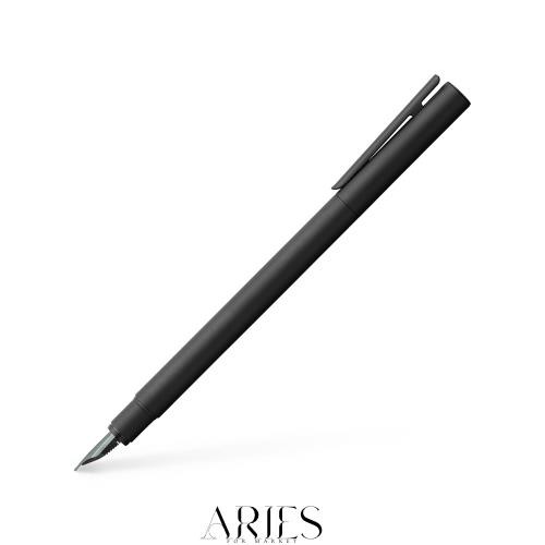 FABER-CASTELL ファーバーカステル 万年筆 F 細字 ネオスリム ブラック FC342301 両用式 正規輸入品の通販は 9,831円