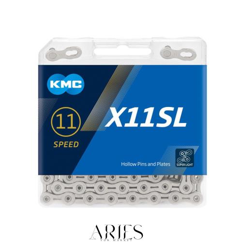 ケイエムシー(KMC) X11SL 11SPEED 用チェーン SILVER 118L KMC-X11SL-SV-N 中