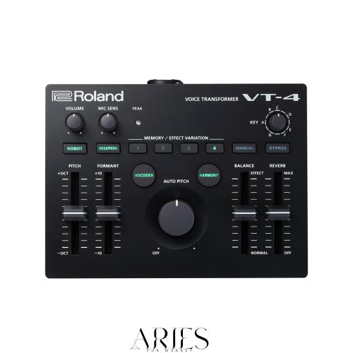 Roland ローランド ボイストランスフォーマー VT-4 ボイスチェンジャー ボイスエフェクト ピッチコントロール ボーカル/ライブ/配信/Vtub