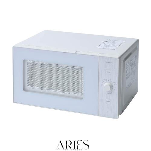 [山善] 電子レンジ 18L 単機能 一人暮らし 二人暮らし フラットテーブル ヘルツフリー 簡単操作 ホワイト YRL-F180(W)