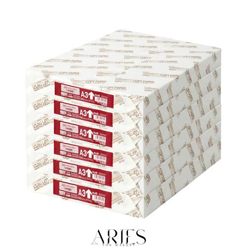 プラス コピー用紙 A3 3000枚 (500枚×6冊) 56-003×6