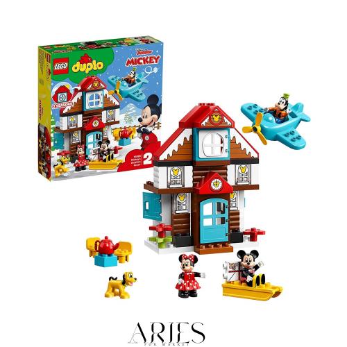 レゴ(LEGO) デュプロ ミッキーとミニーのホリデーハウス 10889 ブロック おもちゃ 女の子