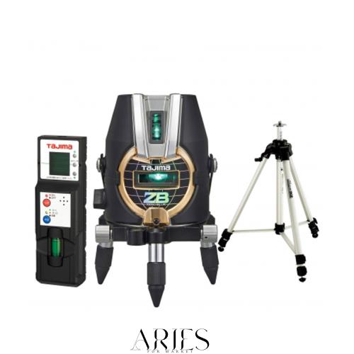 タジマ(Tajima) レーザー墨出し器 KYR矩＆横＆両縦 ゼロブルー ZEROB-KYRSET 受光器・三脚セット