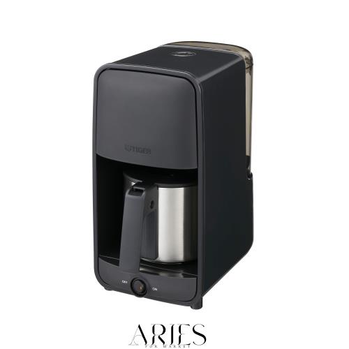 タイガー魔法瓶(TIGER) コーヒーメーカー ドリップ式 シャワードリップ 簡単操作 保温 0.81L 6杯用 ブラックADC-N060K