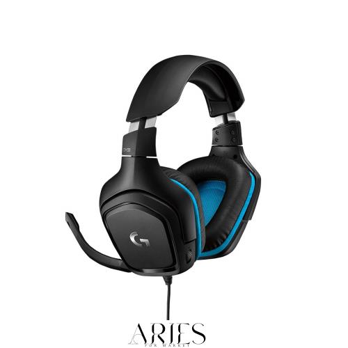 Logicool G ゲーミングヘッドセット G431 ブラック Dolby 7.1ch ノイズキャンセリング マイク 付き PC PS4 Switch 3.5mm usb 軽量 国内正