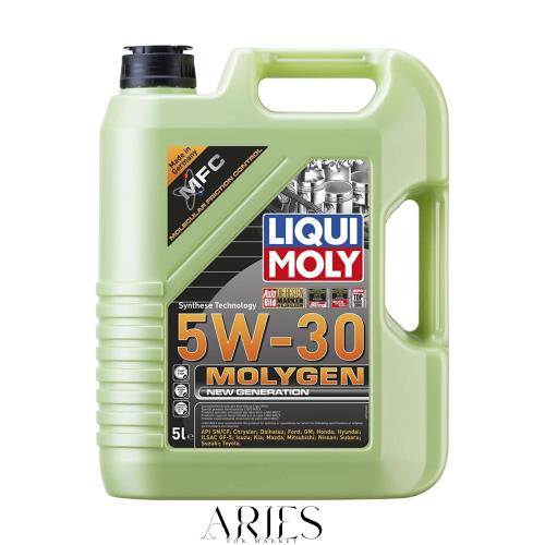 LIQUIMOLY MOLY(リキモリ) 4輪車用エンジンオイル Molygen New Generation 5W-30 | モリジェンニュージェネレーション 5L 水素化分解合成