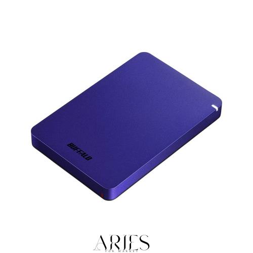 BUFFALO USB3.1(Gen.1)対応 耐衝撃ポータブルHDD 1TB ブルー HD-PGF1.0U3-BLA