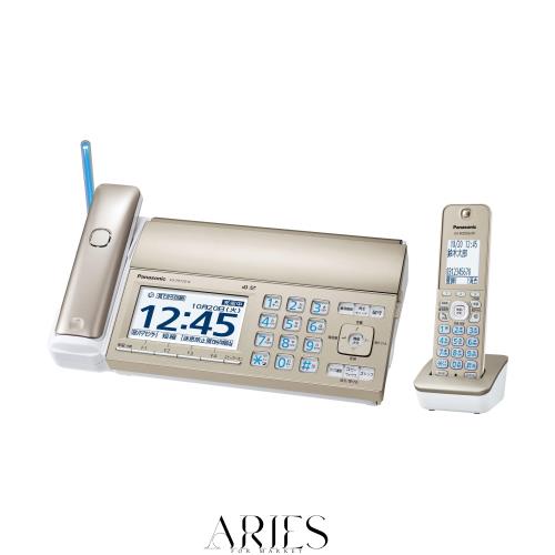 パナソニック おたっくす デジタルコードレスFAX 子機1台付き 迷惑電話対策機能搭載 シャンパンゴールド KX-PZ720DL-N
