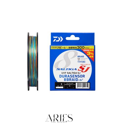 ダイワ(DAIWA) PEライン UVFソルティガSJデュラセンサー×8+Si2 1.2号 1200m 5カラー(カラーマーキング付)
