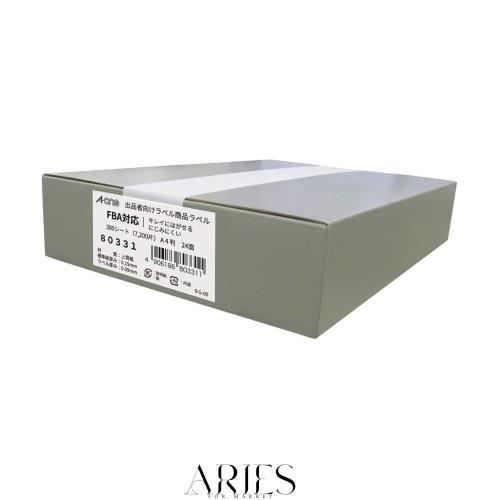 【FBA対応】 エーワン ラベルシール 出品者向け FBA 商品 ラベル 用紙 きれいにはがせる 24面 300シート 80331