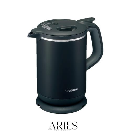 象印マホービン 電気ケトル 1.0L スピード沸とう 安全設計 転倒湯漏れ防止 保温機能 ハンドドリップモード ブラック CK-AX10-BA