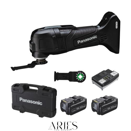 パナソニック(Panasonic) 充電マルチツール デュアル(14.4V/18V対応) OIS/STARLOCKブレード対応 18V高容量5.0Ah電池パック×2個・充電器