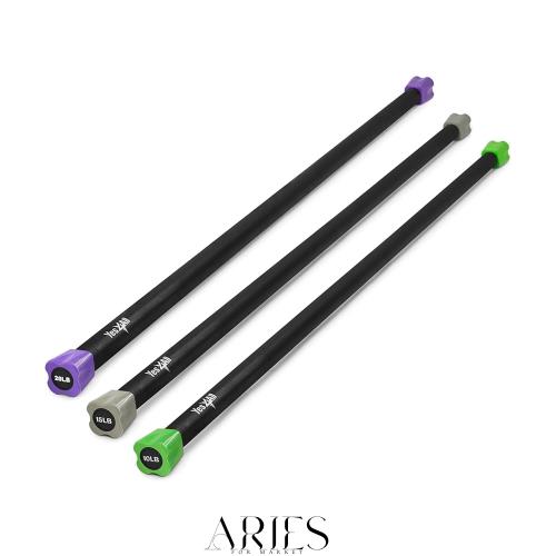 イエスフォーオール(Yes4All) ワークアウトウェイトバー トータルワークアウトバー ストレッチウェイトエクササイズバー 4.5kg・6.8kg・9