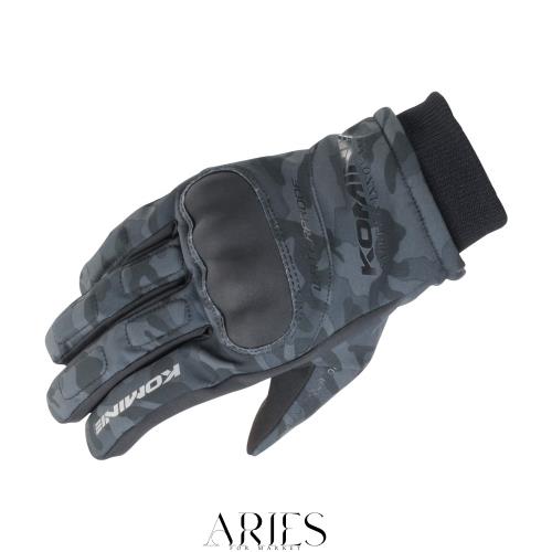 コミネ(KOMINE) バイク用 WPプロテクトウインターグローブ-キトラ Neo Black Camo XL GK-816 1080 春秋冬向け 防水 プロテクター 4,628円