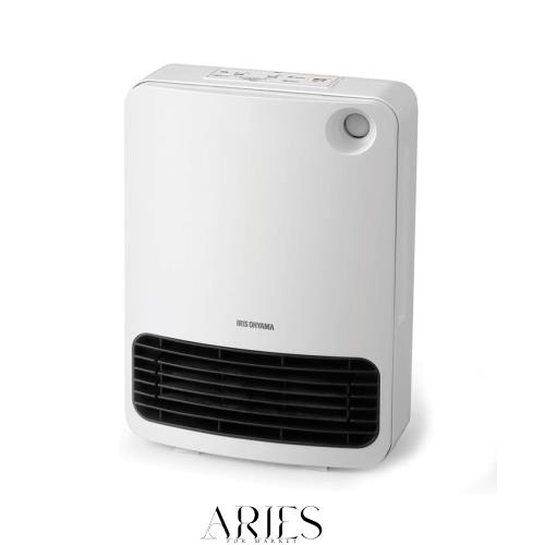 アイリスオーヤマ セラミックファンヒーター セラミックヒーター 人感センサー付 ボタン操作 1200W ~8畳 JCH-126T-W ホワイト