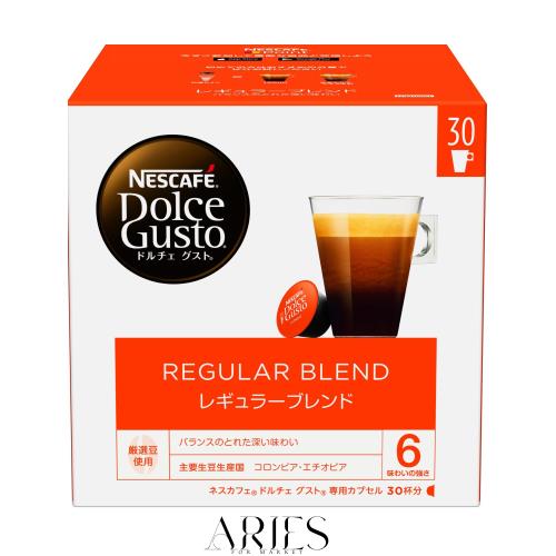 ネスカフェ ドルチェ グスト 専用カプセル レギュラーブレンド 30個 ×3