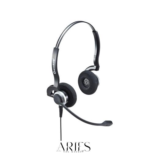 サンワサプライ(Sanwa Supply) USBヘッドセット 両耳 マイク 単一指向性 手元スイッチ付き コールセンター 軽量 Skype対応 MM-HSU11BK