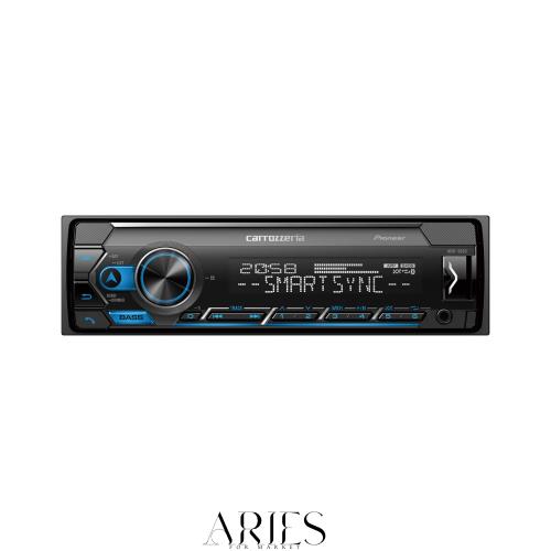 Pioneer カーオーディオ MVH-5600 1D メカレス Bluetooth USB iPod