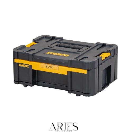 デウォルト(DEWALT) TSTAK 1段 チェスト 工具箱 収納ケース ツールボックス 引き出しタイプ 積み重ね収納 蓋付脱着ケース DWST17803