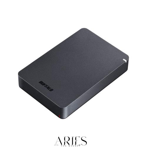 バッファロー BUFFALO USB3.1(Gen.1)対応 耐衝撃ポータブルHDD 5TB ブラック HD-PGF5.0U3-GBKA