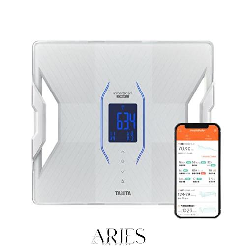 タニタ(Tanita) 体組成計 スマホ 日本製 ホワイト RD-912 WH 医療分野の技術搭載/筋肉の質がわかる/スマホでデータ管理 インナースキャン