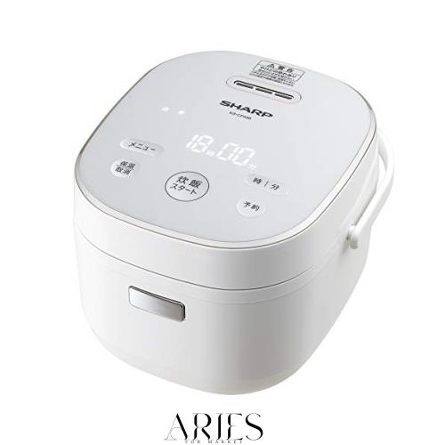 シャープ 炊飯器 3合 一人暮らし マイコン パン調理機能 ホワイト KSCF05BW KS-CF05B-W