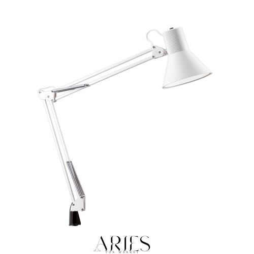 山田照明(Yamada Si) Z-LIGHT LEDデスクライト ホワイト E26LED電球 昼白色 Z-108NW