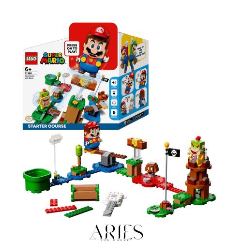 レゴ (LEGO) スーパーマリオ おもちゃ レゴ(R)マリオ(TM) と ぼうけんのはじまり 〜 スターターセット クリスマスプレゼント クリスマス