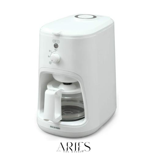 アイリスオーヤマ コーヒーメーカー 全自動 メッシュフィルター ホワイト WLIAC-A600-W