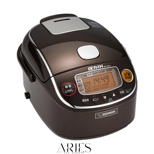 象印 炊飯器 3合 圧力IH式 極め炊き 黒まる厚釜 保温30時間 ブラウン NP-RM05-TAの通販は 31,464円