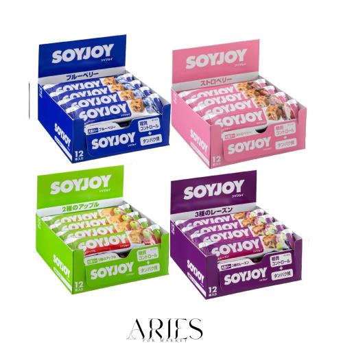 ソイジョイ 大塚製薬 ソイジョイ フルーツセット (ブルーベリー/ストロベリー/アップル/レーズン) 30g ×48個【セット商品】