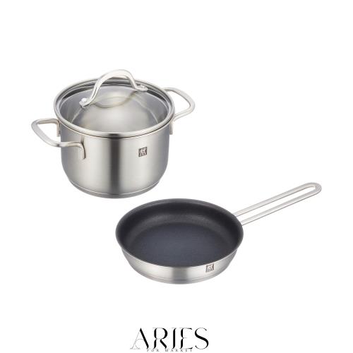 ツヴィリングJ.A.ヘンケルスジャパン(Zwilling J.A.Henckels Japan) ZWILLING 「 ピコ ストックポット 14cm (ガラス蓋付) ＆ フライパン 1の通販は 7,521円