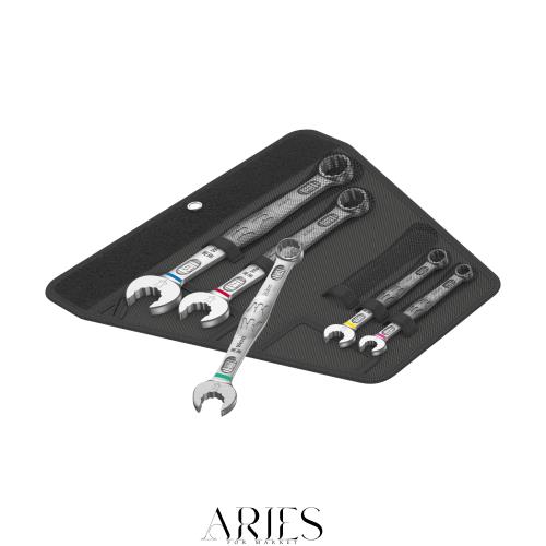 WERA ヴェラ 5本組コンビネーションレンチセット 8-19mm入り 020230