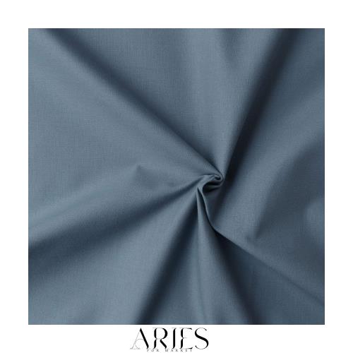 日本紐釦貿易(Nippon Chuko) NBK エイティスクエア 無地 生地 綿100% シャーティング スモーキーブルー グレー系 巾約110cm×10m切売カッ