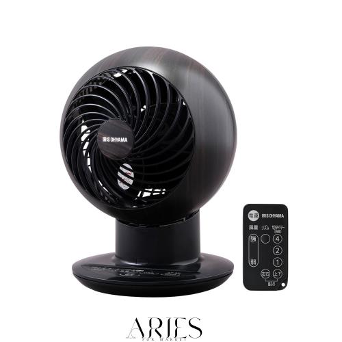 アイリスオーヤマ サーキュレータアイ 18畳 上下左右首振り 木目調 PCF-SCC15T-DT ダークブラウン