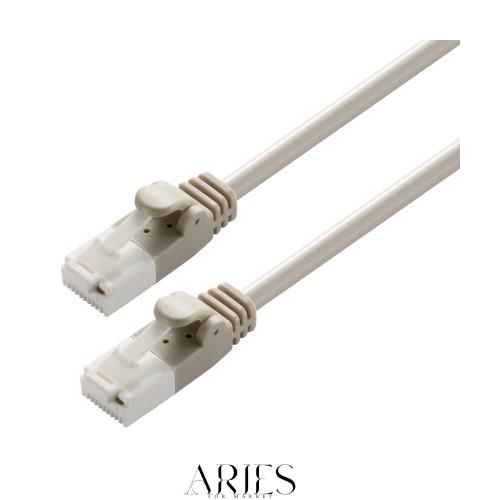 エレコム LANケーブル CAT6 50m ツメが折れない 爪折れ防止コネクタ 簡易パッケージ RoHS指令準拠 ライトグレー LD-GPT/LG50/RS