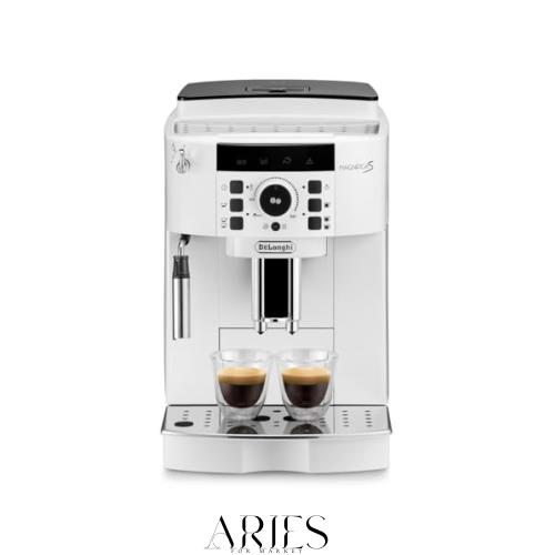 De’Longhi (デロンギ) 全自動コーヒーマシン マグニフィカS ECAM22112W コーヒーメーカー エスプレッソマシン アイスコーヒー 全2メニュ