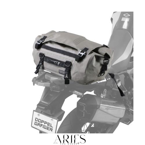 DOPPELGANGER(ドッペルギャンガー) ターポリンツーリングドラムバッグ 【バイク専用の防水 シートバッグ】 容量30L 専用固定ベルト・ショ