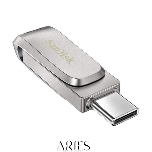 USBメモリー512GB SanDisk サンディスク USB3.1 Gen1-A/Type-C 両コネクタ搭載Ultra Dual Drive Luxe 回転式 [並行輸入品]